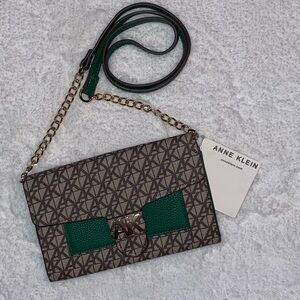 New - Anne Klein - Wallet On A Chain Bag